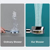 High Pressure with Turbocharged Massage Shower
