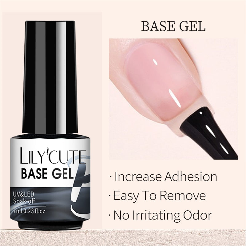 Semi-Permanent Nude Gel Nail Polish