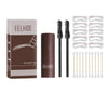 Waterproof Eyebrow Powder Stamp Kit Gel