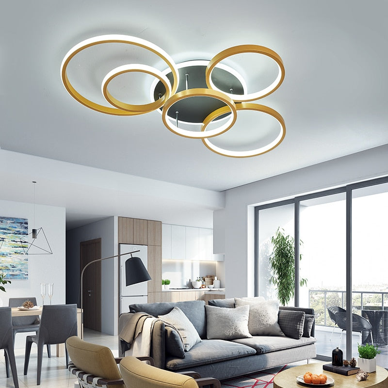 Alexa Smart Home Modern Ceiling Chandelier