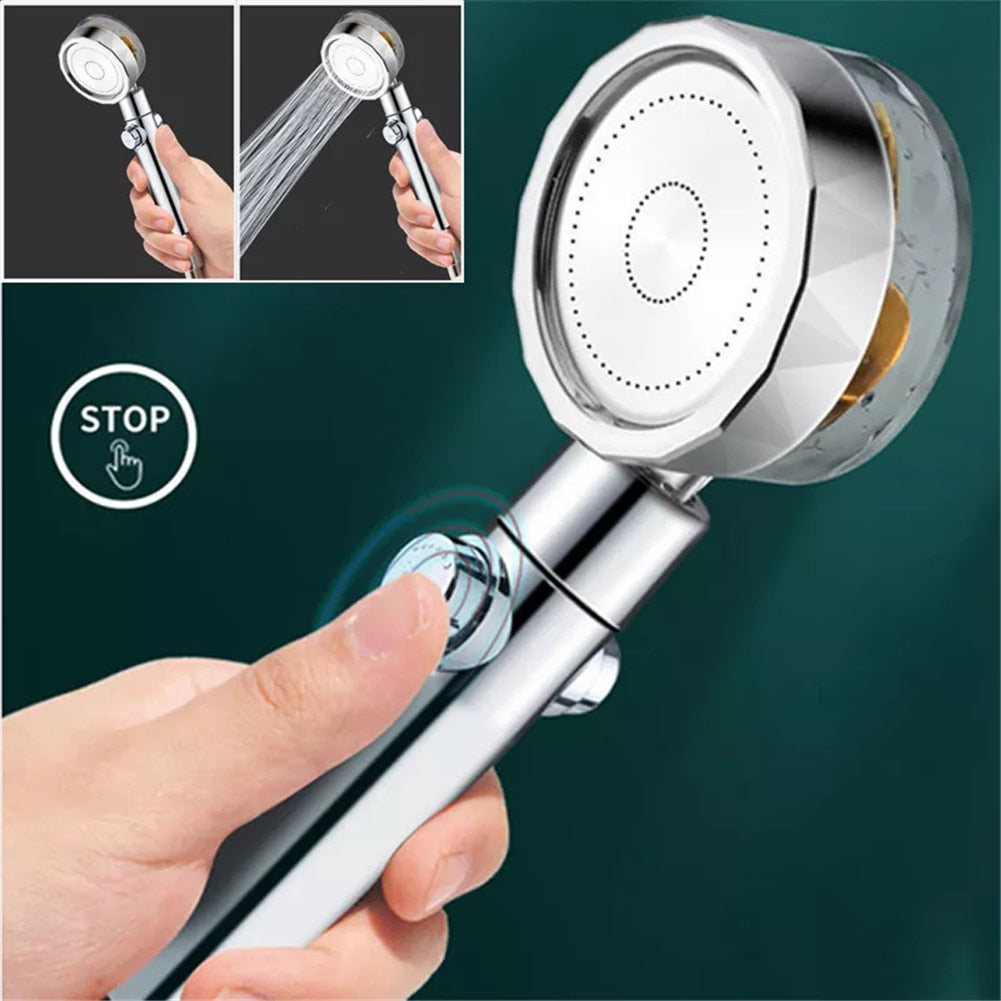 High Pressure with Turbocharged Massage Shower