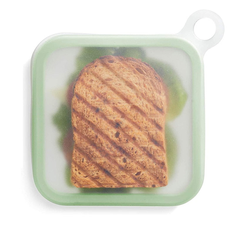 Reusable Silicone Sandwich Box