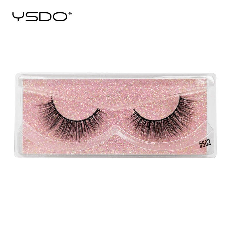 3D Mink Fake Fluffy Eyelashes