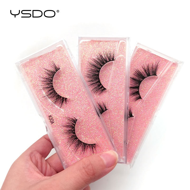 3D Mink Fake Fluffy Eyelashes