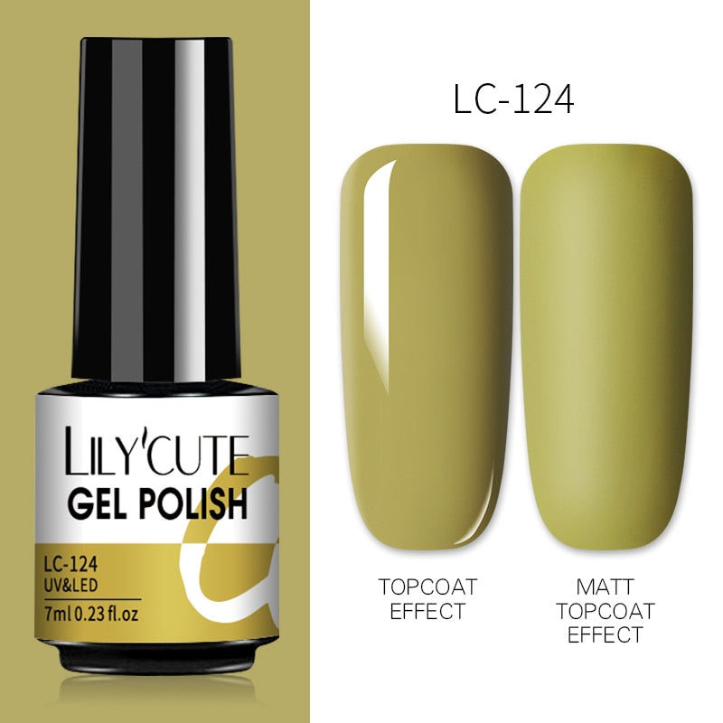 Semi-Permanent Nude Gel Nail Polish
