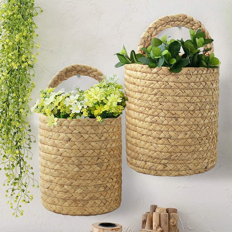 Handmade Wall Hanging Rope Basket