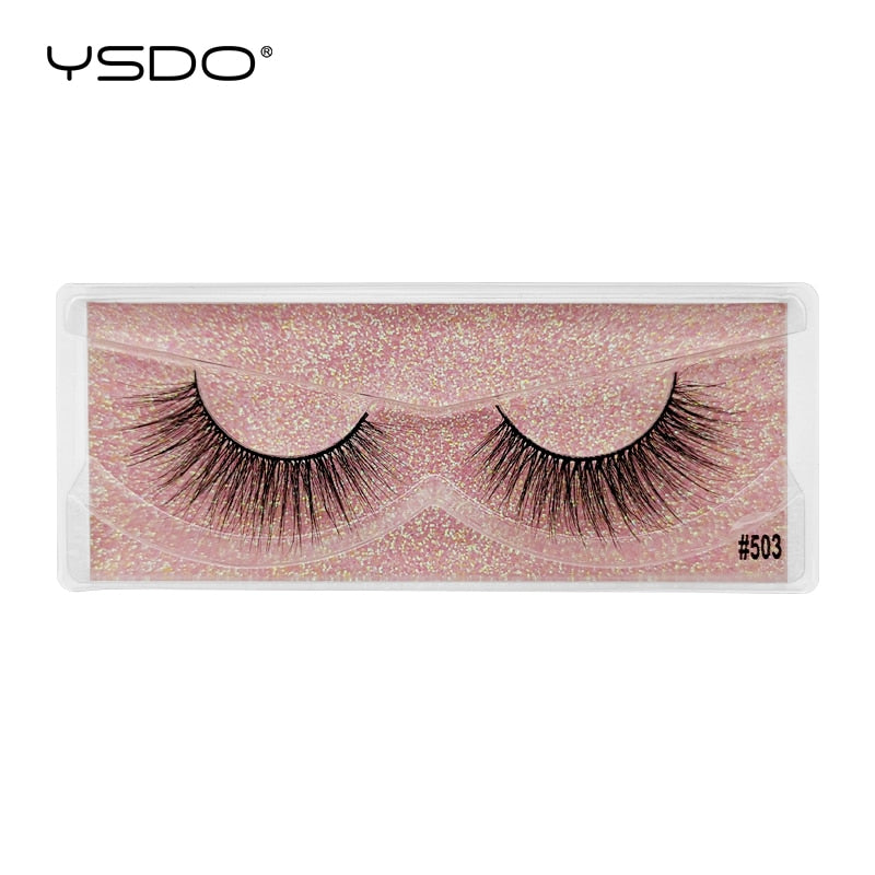 3D Mink Fake Fluffy Eyelashes