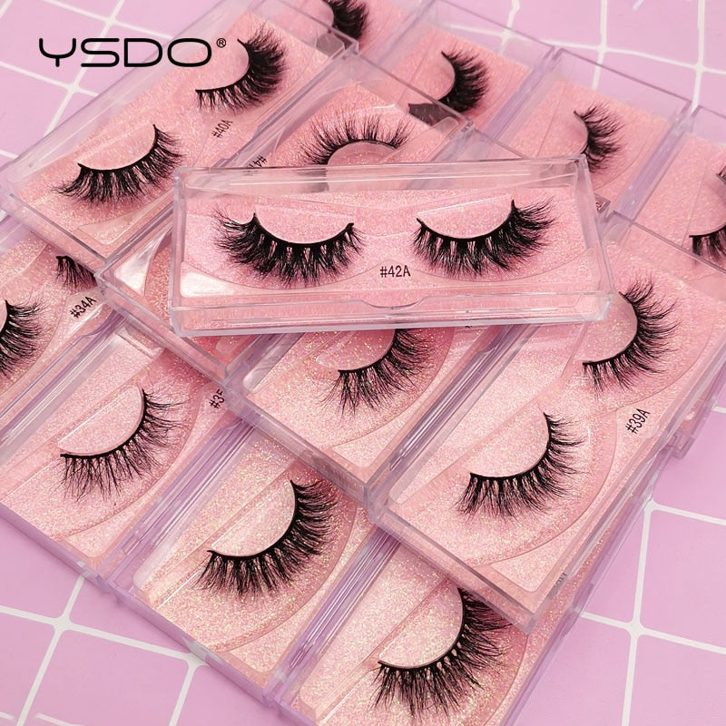 3D Mink Fake Fluffy Eyelashes