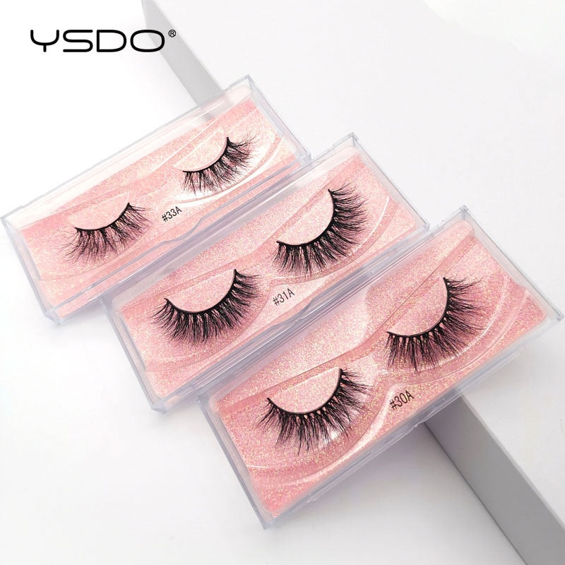 3D Mink Fake Fluffy Eyelashes