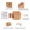 BAMBOO Handle Cheese Knives Board Set