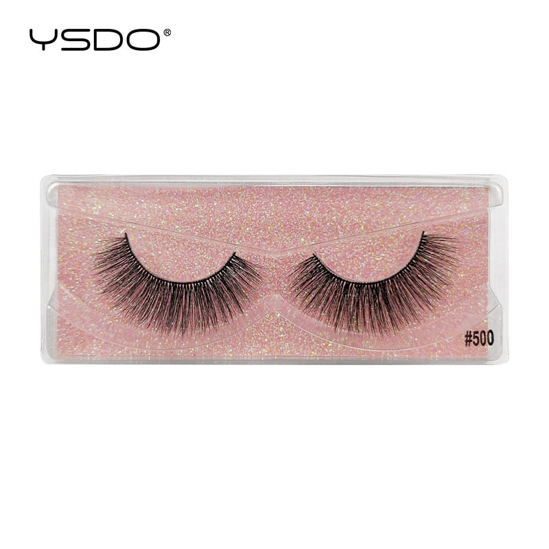 3D Mink Fake Fluffy Eyelashes