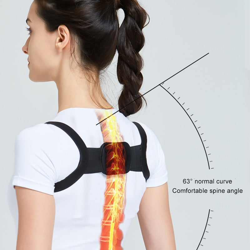 Back Correction Belt Lumbar Brace Straightener