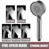 High Pressure Multifunction Adjustable Massage Shower