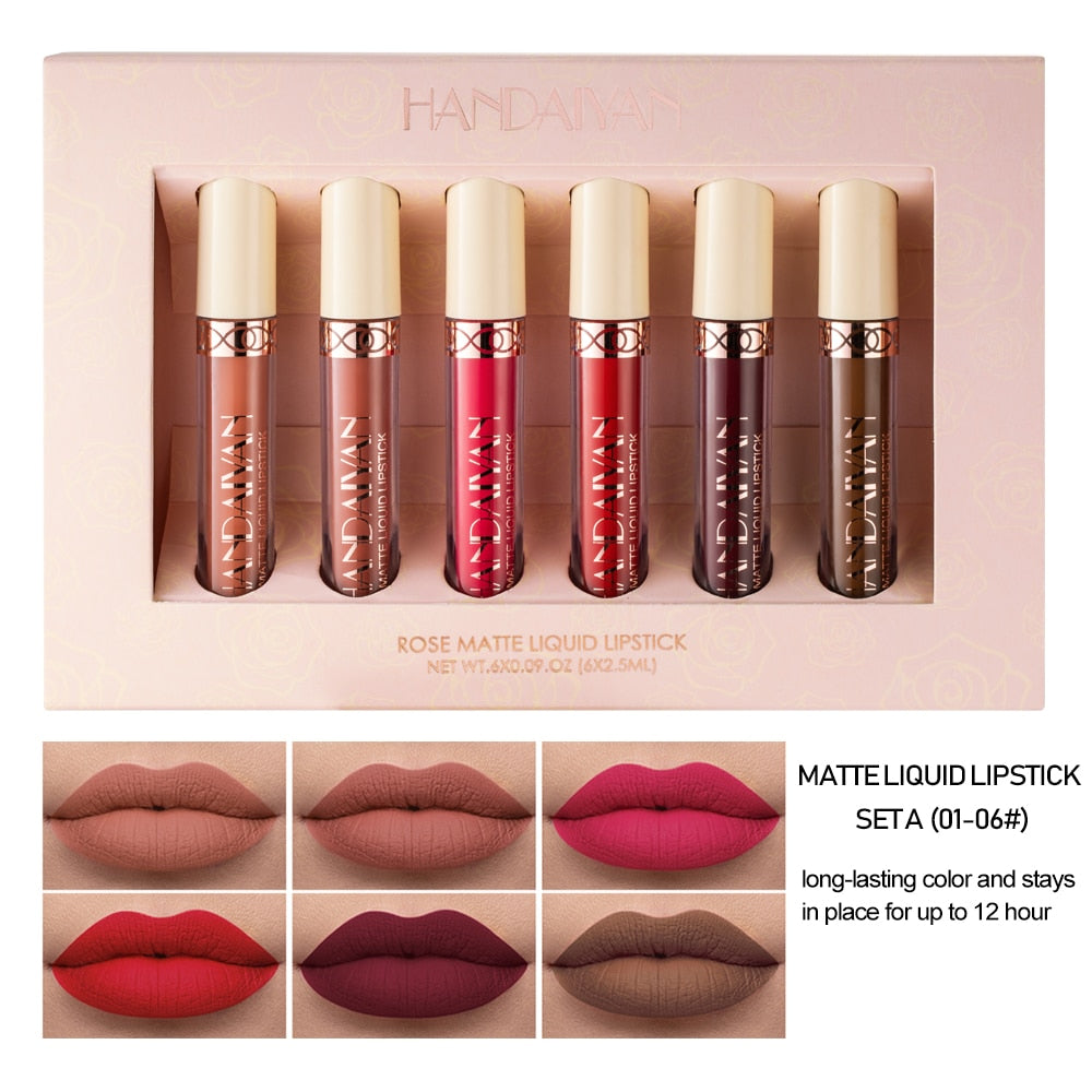 Waterproof Matte Lipgloss liquid Lipstick