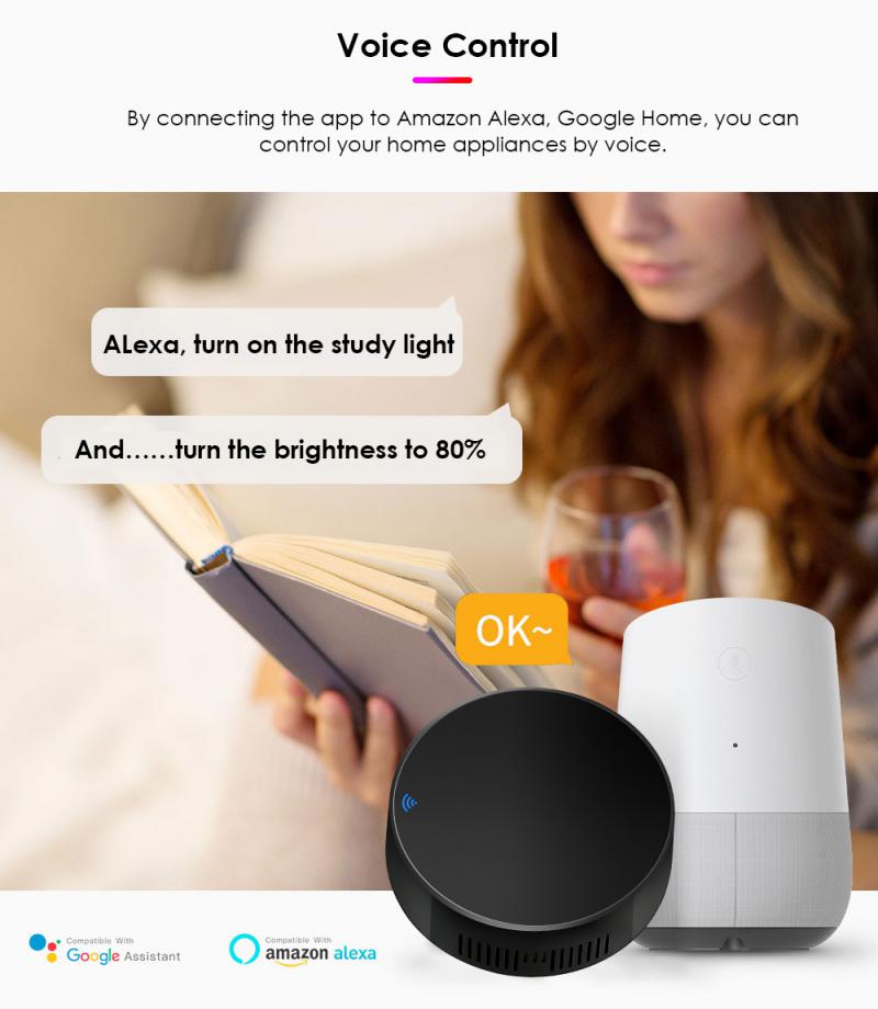 Alexa Google CORUI Tuya IR Smart Remote Control Gadgets
