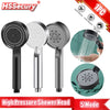 High Pressure Multifunction Adjustable Massage Shower