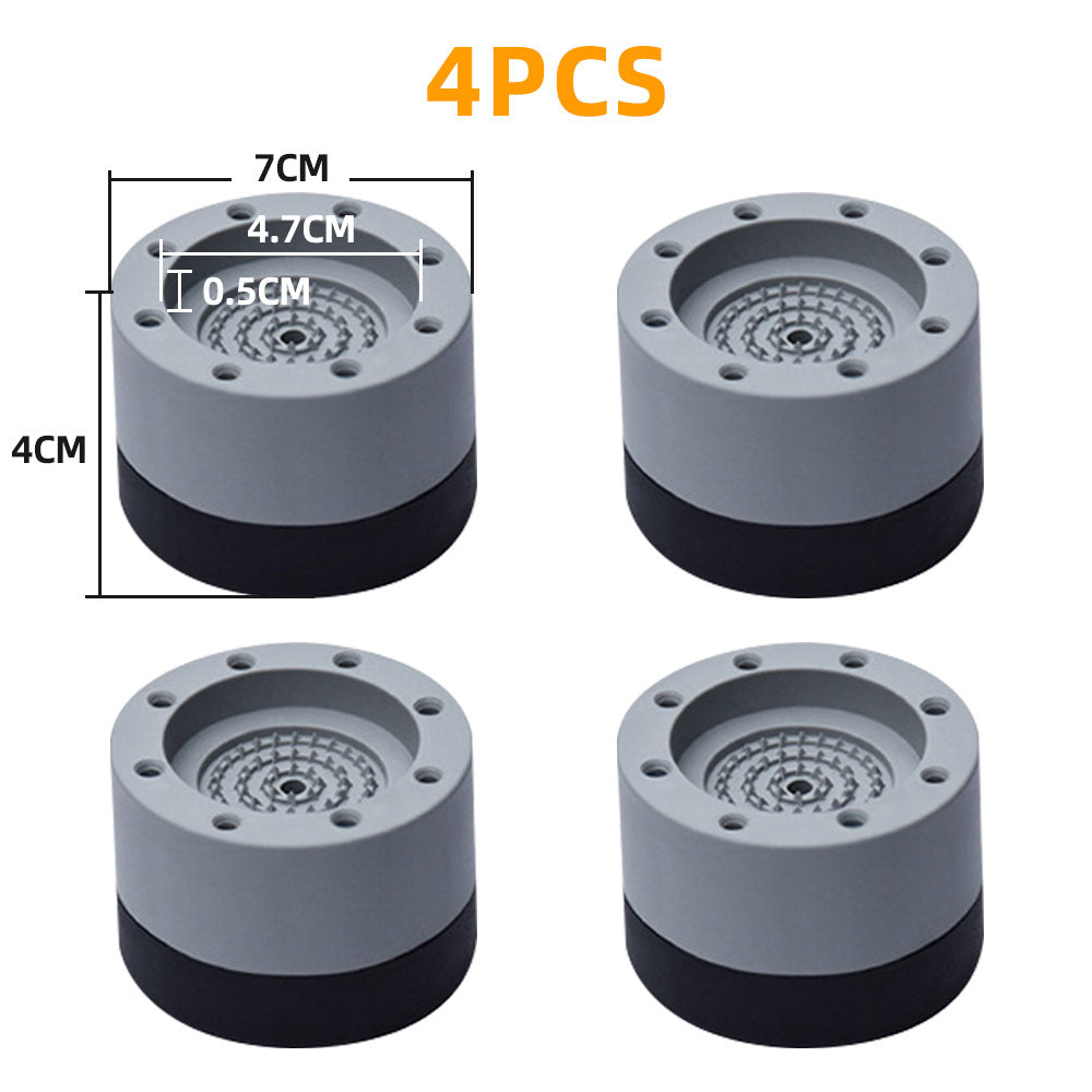 4 Pcs Washing Machine Anti Vibration Rubber Pads Feet